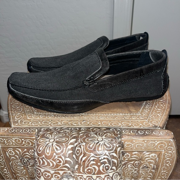 Robert Wayne Mens Slip-on Driving Loafers Gray Sz 11 - Picture 2 of 6